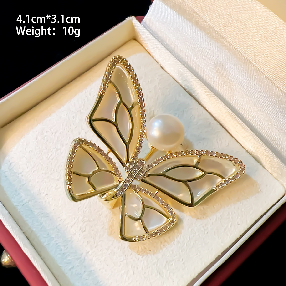 Simple Style Shiny Animal Leaf Flower Copper Plating Inlay Pearl Zircon Unisex Brooches display picture 6