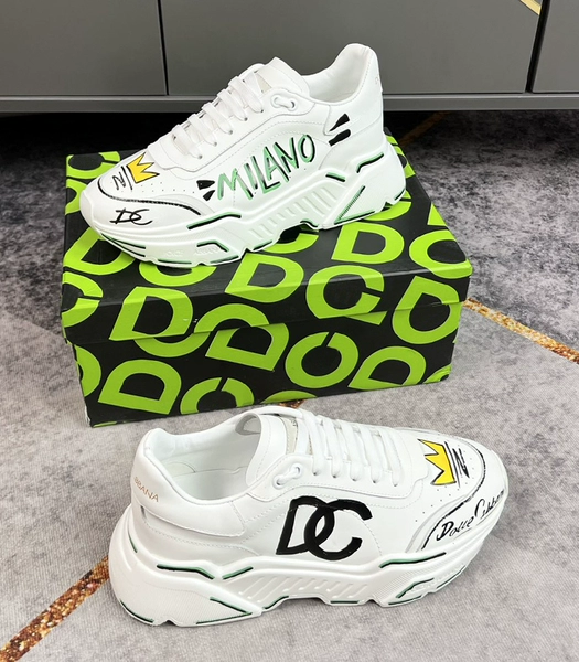 White (green)