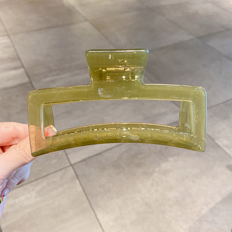 Alto Grado de gran tamaño horquilla para las mujeres 2024 nueva cabeza clip pelo volumen tiburón clip tocado horquilla