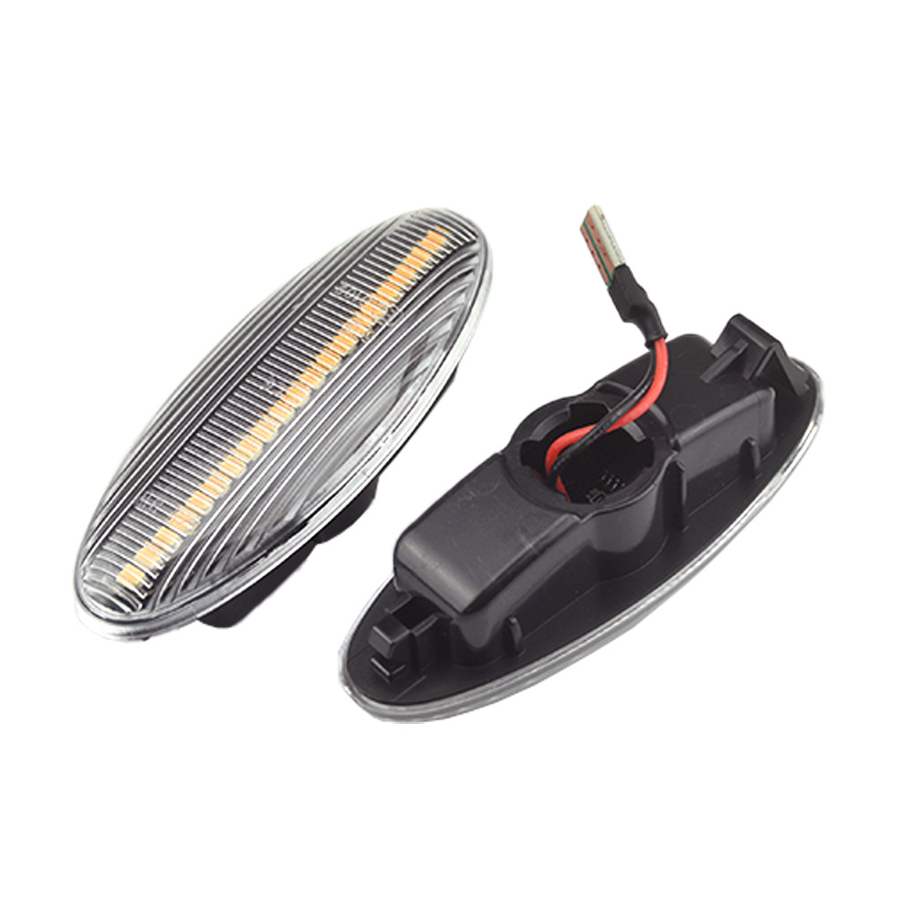 Cross-border applicable Mazda 323 Hafei Xing Purima fender side turn signal LED flowing fender light