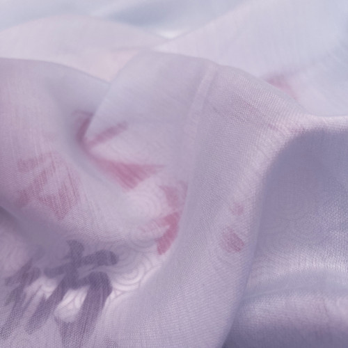 Tencel curved twill shirt fabric spring and summer Hanfu thin and transparent fabric shirt suspenders woven Tencel fabric dyeing