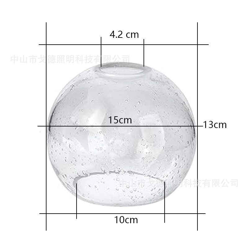 이중 공기 거품 투명 D15cm(판지 거품 포함)