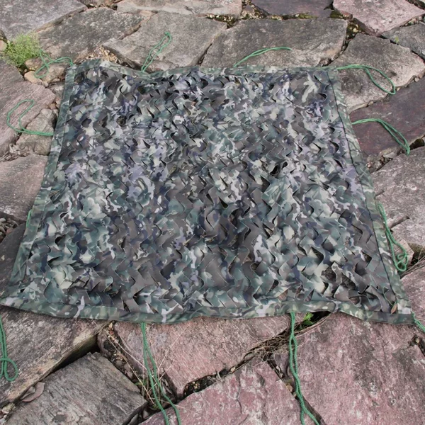 Thickened and Densified Ink Wash Pattern Summer Cloud Camouflage Net, Anti-Drone Net, Anti-Satellite Net, Anti-Shooting Net, Sunshade Net
