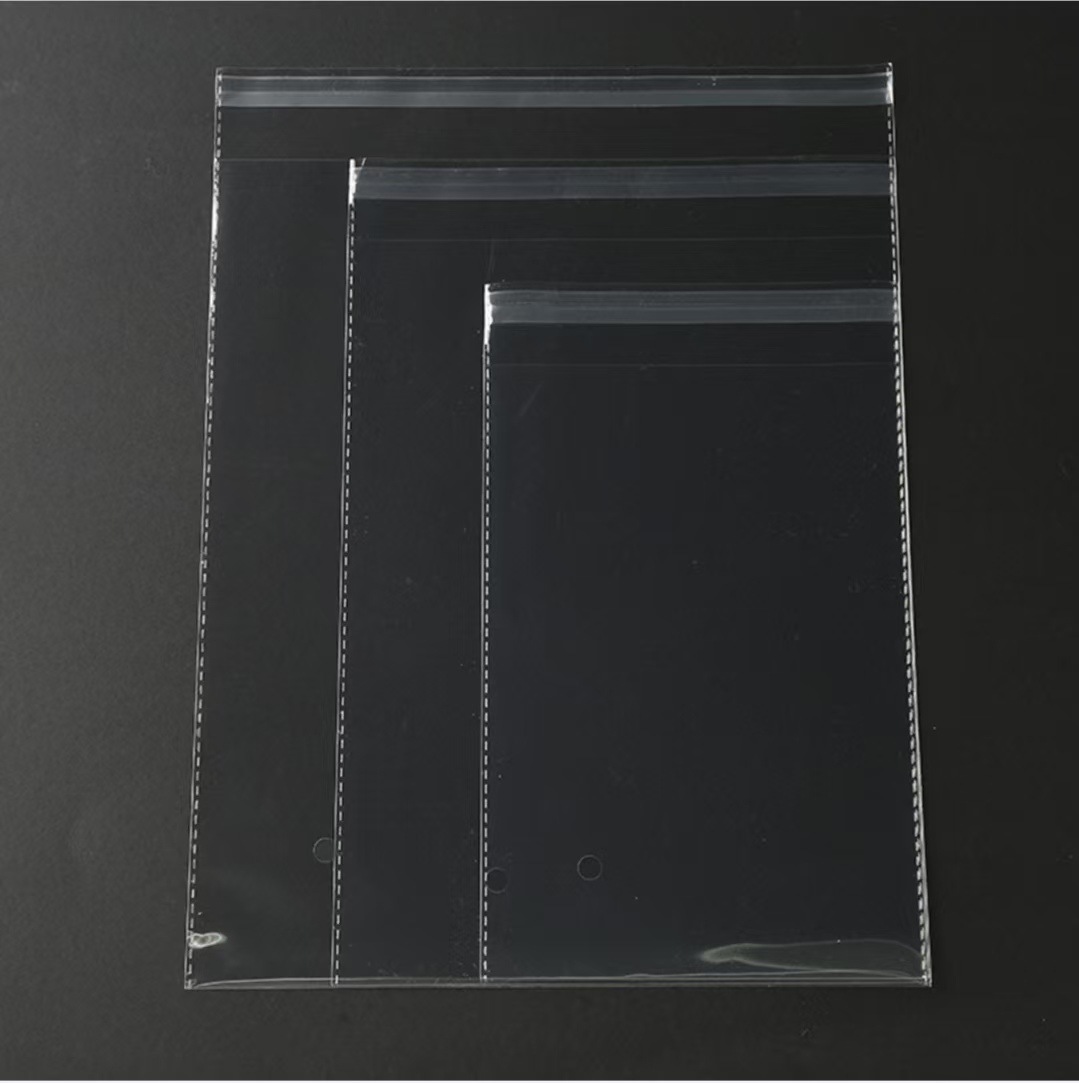 厂家直供新款OPP自粘袋透明塑料袋饰品袋服饰文具用品自粘袋批发