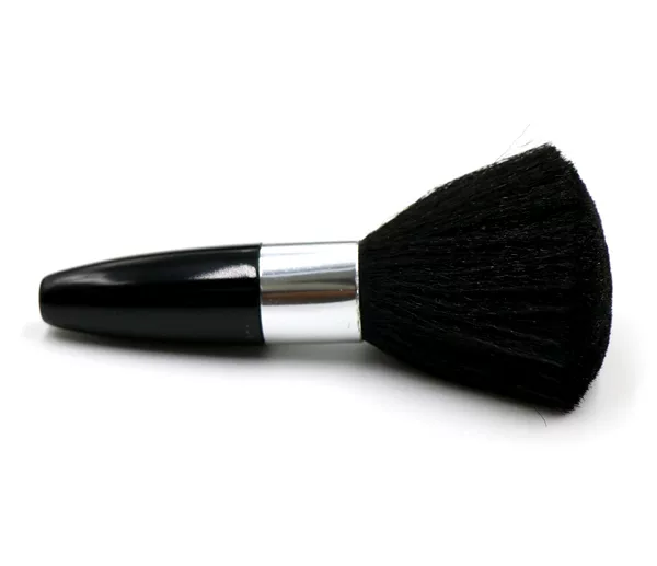 Bullet Single Powder Brush Portable Two-color Hair Bullet Plastic Short Handle Powder Brush Makeup Brush Cosmetic Brush