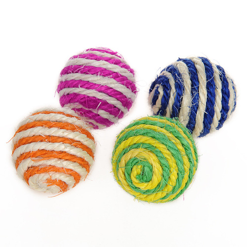 Cat toys, self-stimulating sisal balls, anti-boring tools, cat sticks, bite-resistant kitten pet supplies
