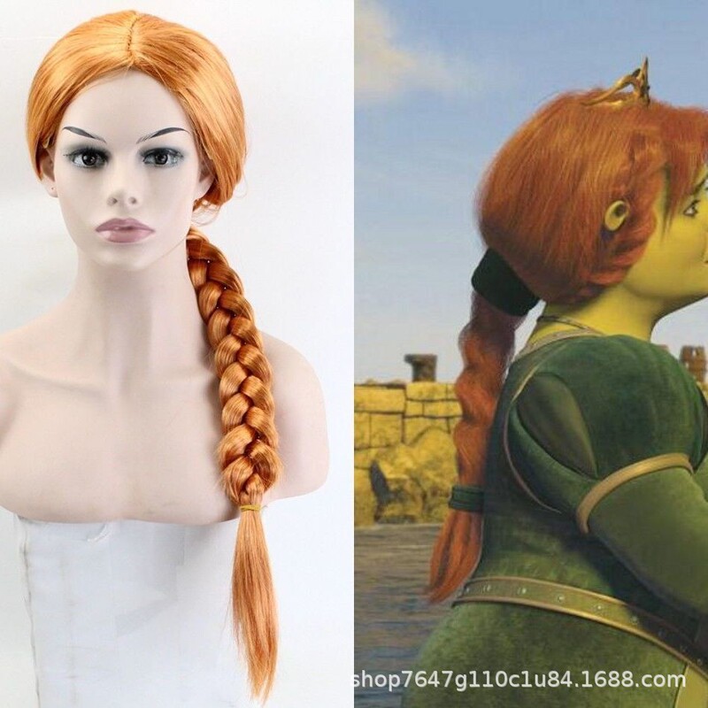 Shrek Cos Princess Fiona Anime Wig Cosplay Cos Wig