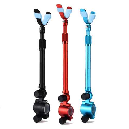 Universal turret rear hanging antenna aluminum alloy anti-detachment rod hanging anti-slip rack rod fishing rod fishing rod bracket fishing rod bracket