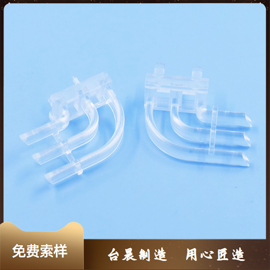 PC材质 3mmLED透明导光柱 间隔柱卡入式结构