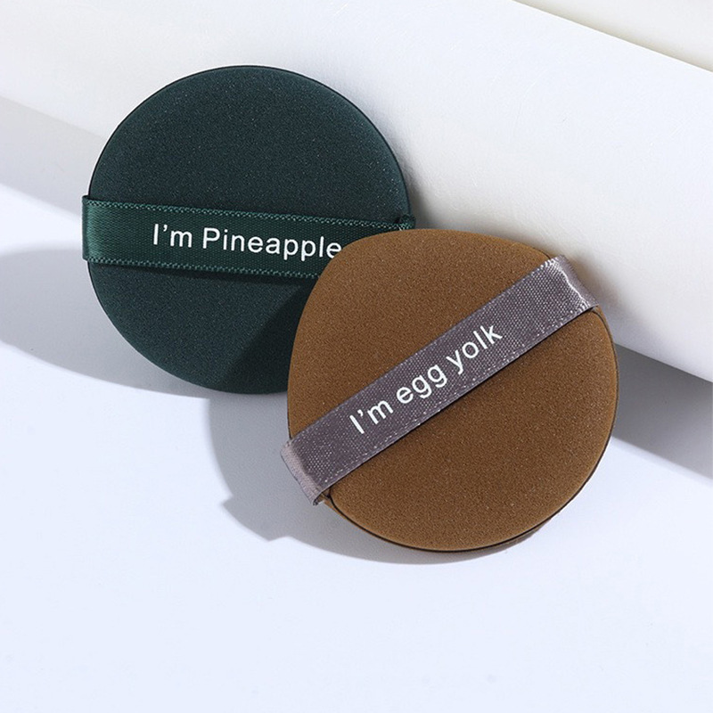 Pineapple Pie Egg Yolk Pie Cushion Puff, Dual-Use for Dry and Wet, Non-Latex Makeup Puff, Non-Absorbent Sponge Puff for Loose Powder Pineapple Pie Egg Yolk Pie Cushion Puff, Dual-Use for Dry and Wet, Non-Latex Makeup Puff, Non-Absorbent Sponge Puff for Loose Powder