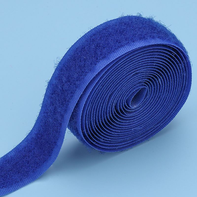 Velcro de color al por mayor 2cm de ancho gancho texturizado sin adhesivo de espalda pegatina madre ropa de bebé zapatos y sombreros pegados hebilla