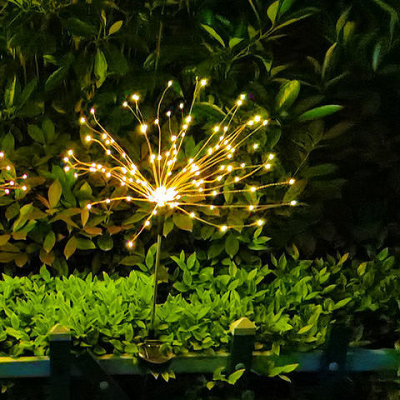 따뜻함 - 따뜻한 색상 - 8가지 기능 - 90개의 LED 발광 램프 비즈 [1개]