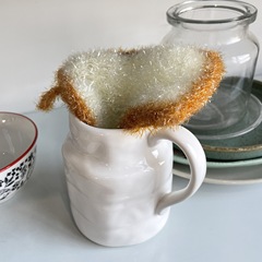 Korean Acrylic Dish Towel Kitchen Cleaning Pot Scrubber Non-stick Oil Proof Dish Cloth BH013