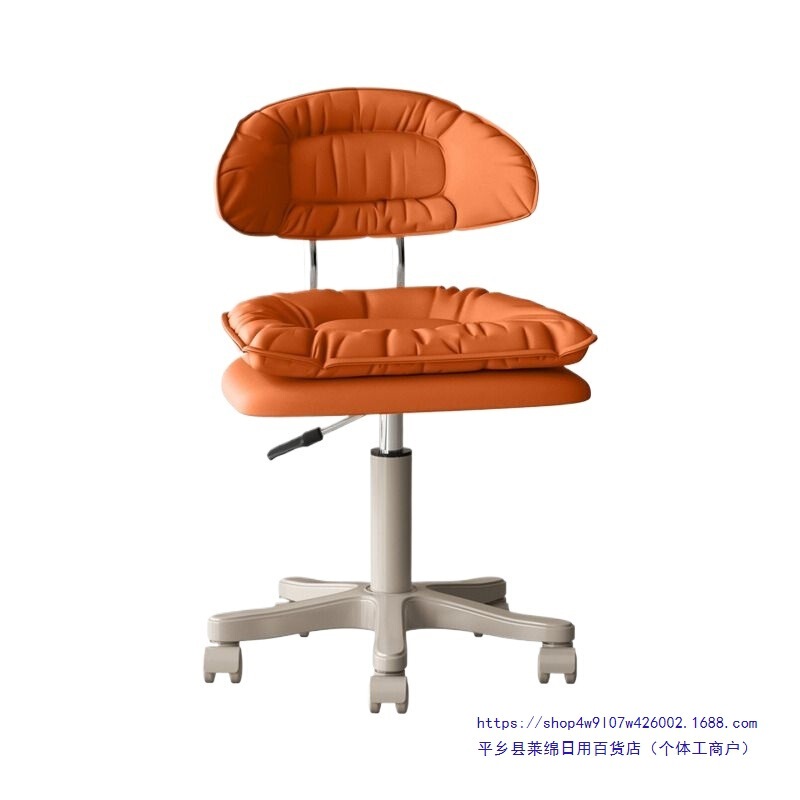 Beauty Chair Computer Chair Adjustable Backrest Office Chair Study Chair Beauty Bar Makeup Stool Front Desk Rotation