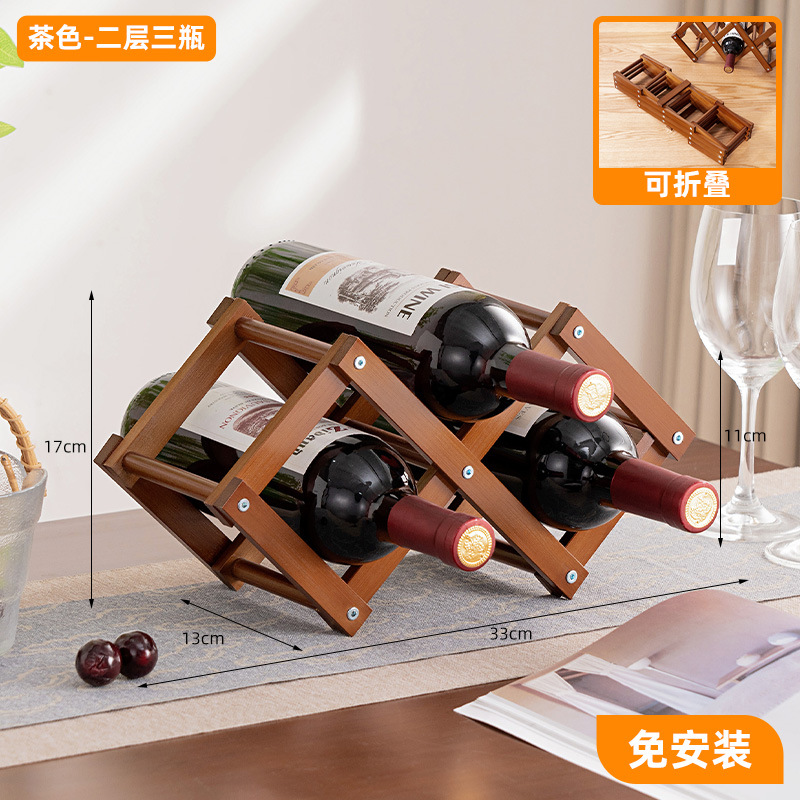 Estante de vino de escritorio estante de vino estante de vinos estante de almacenamiento estante de vinos simple estante de almacenamiento multicapa para el hogar estante de almacenamiento multicapa