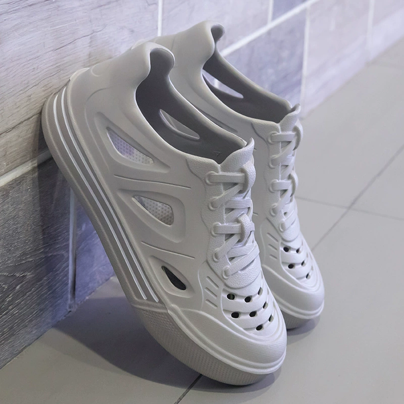 2025 новые сандалии мужские летние носить дышащие прохладные полые туфли женские спортивные пляжные туфли оптом