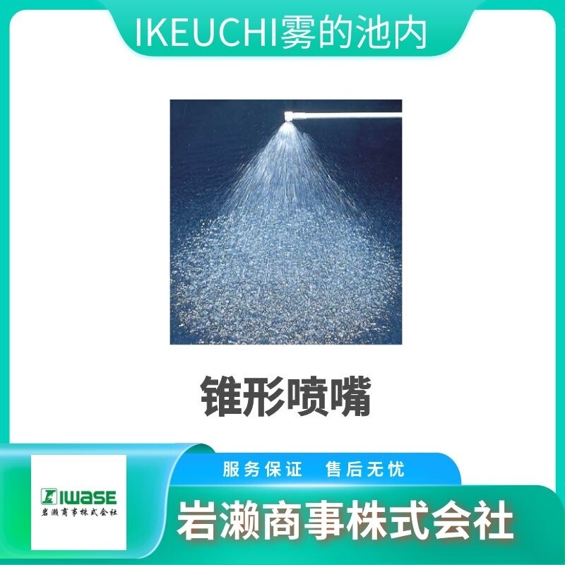 IKEUCHI Mist Pool Inlet Splitter Cone Nozzle 1/4MINVV11505 IKEUCHI Mist Pool Inlet Splitter Cone Nozzle 1/4MINVV11505