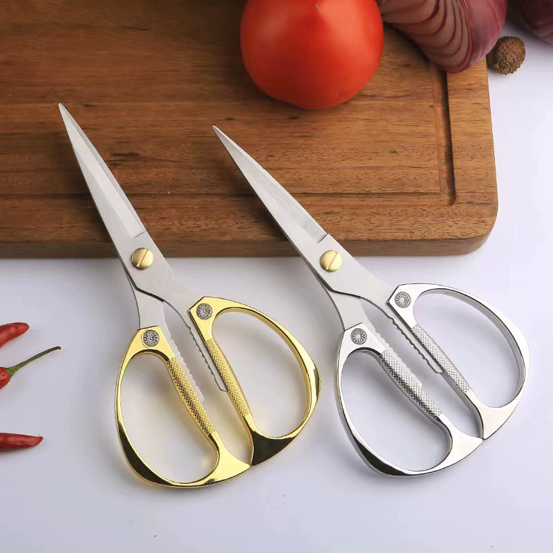 Universal powerful food scissors for home use stainless steel