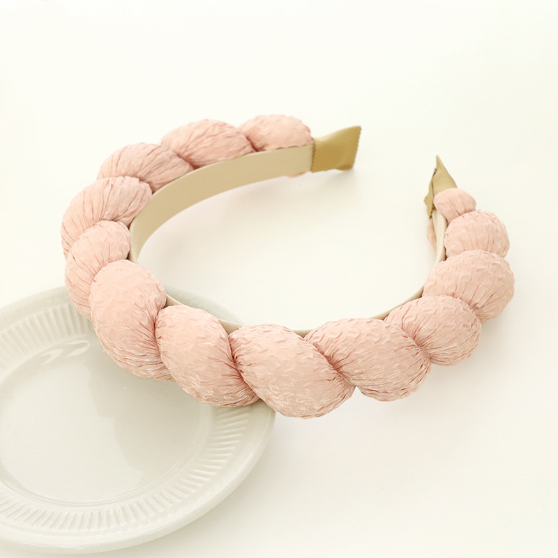 New European And American Style Braid Women's Outing Hair Band Hair Tie Simple Temperament Korean Style Hair Band R220 display picture 8