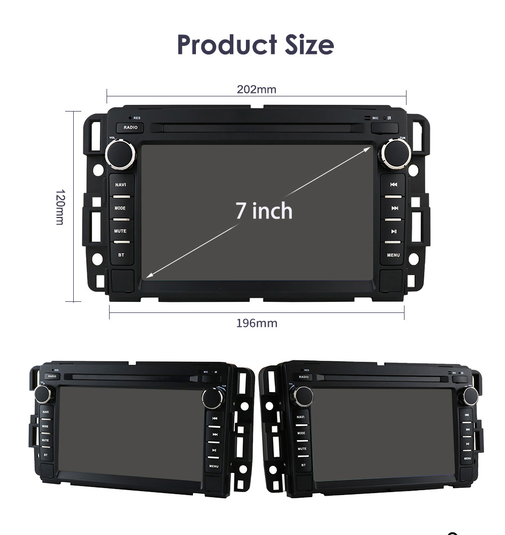 Suitable for Buick Encore Chevrolet GMC Car Central Control Large Screen Car GPS Android Navigator All-in-One