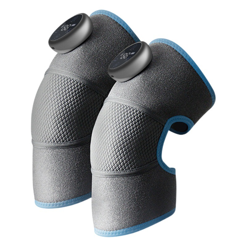 Masajeador de rodilla calefacción eléctrica rodillera vieja pierna fría calmante rodilla conjunta compresa caliente masaje conjunto de rodilla pad