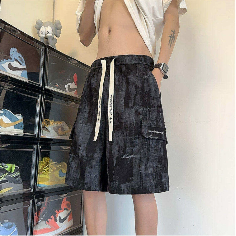 Summer shorts, beach trousers for leisure, oversize, plus size