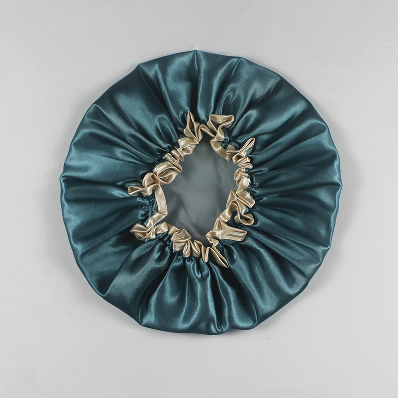 Yaling 9901 ventas directas de fábrica luz estilo de lujo Venta caliente PVEA doble capa engrosada impermeable ducha gorra de baño