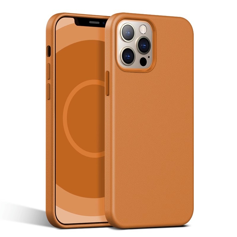 Funda para teléfono móvil Apple 15 magnético iphone15promax animación oficial de cuero 14pro/13 funda protectora image 13