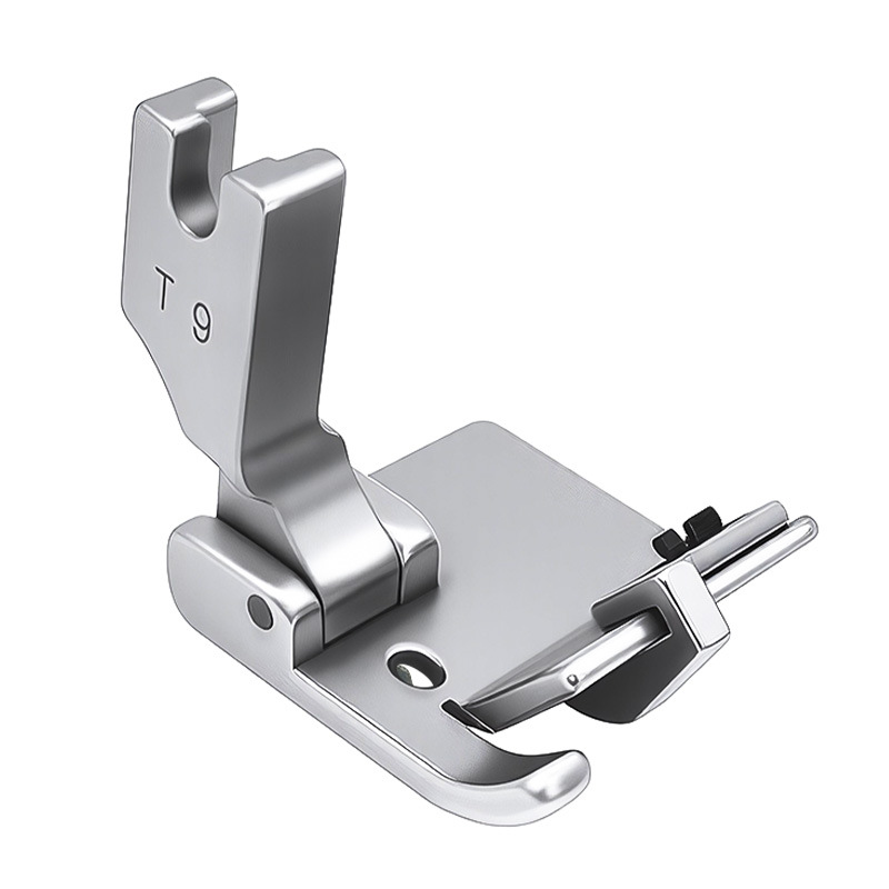 T9 工业缝纫机平车万能压脚 窗帘卷边 折边 包边多用途压脚缝纫机