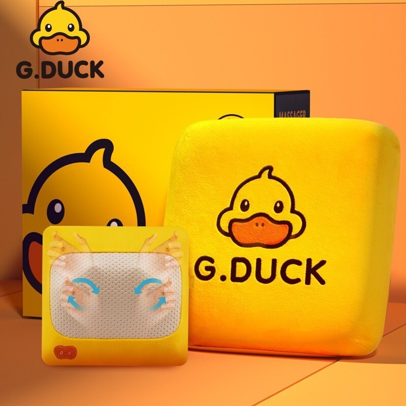 G.duckハローアヒル頚椎マッサージ器マッサージ枕マッサージ器マッサージクッション全身頚椎腰|undefined