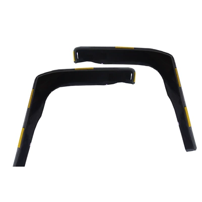 TRANSIT CUSTOM 12-22 in channel Wind Deflectors visor rain shield