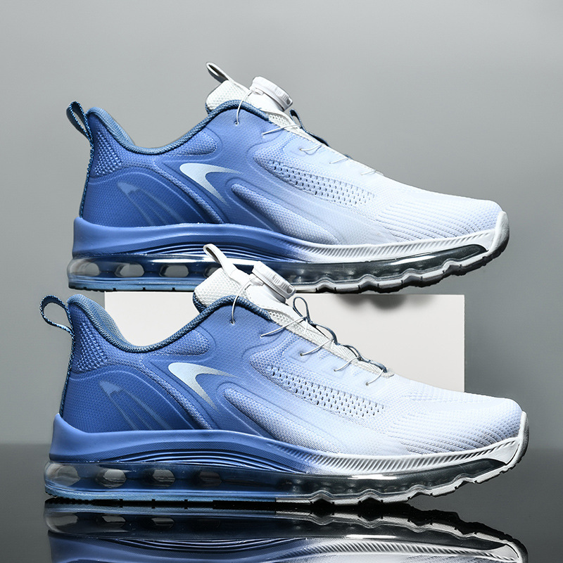 Zapatos de hombre gordo 48 zapatos deportivos extragrandes 47 cojín de aire superficie de malla transpirable 46 zapatos deportivos para correr con absorción de impactos 45 primavera