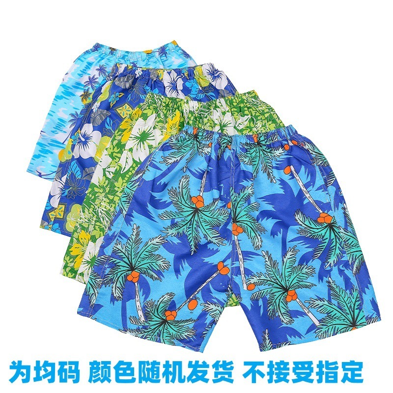 メンズビーチパンツ、休暇、海辺、速乾性、ゆったり、薄手、5点式メンズショートパンツ、スポーツカジュアルフラワーパンツ卸売|undefined
