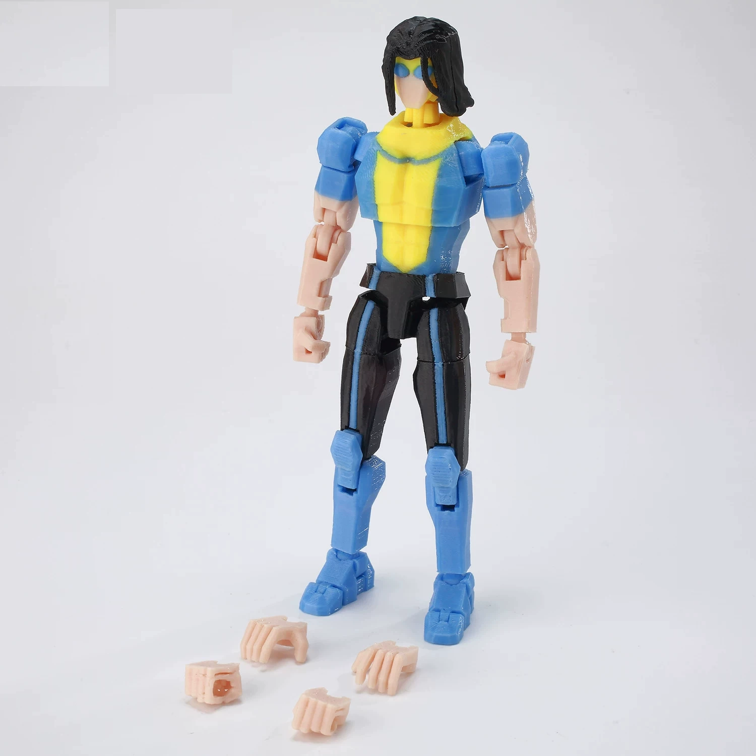Кукла, подвижная настольная игра, конструктор, минифигура, игрушка, 3D