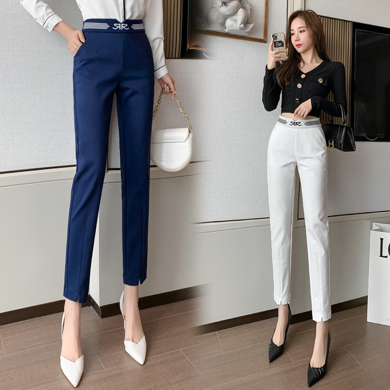 2021 suit pants women's spring new loose...