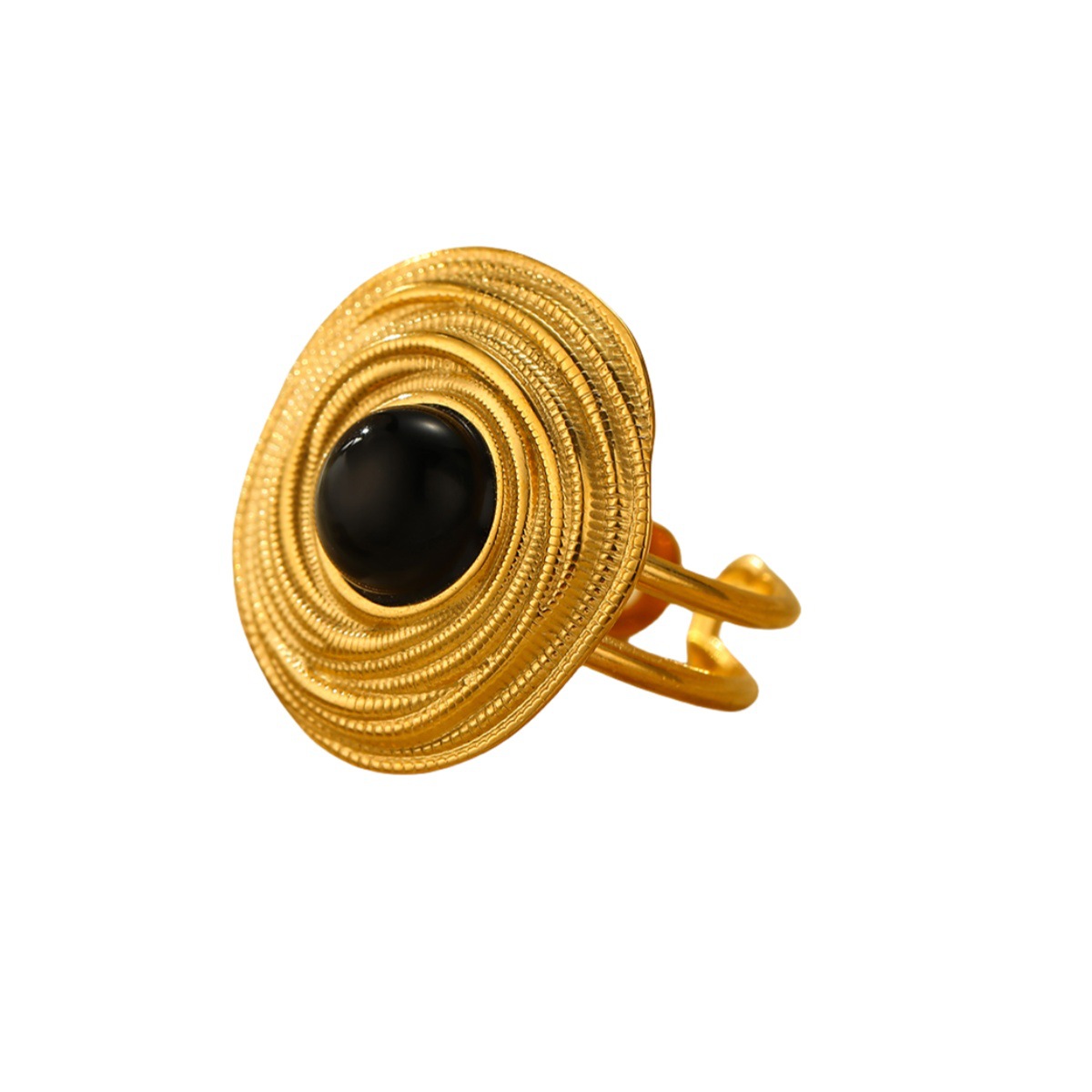 Vintage Eye Of Horus Open Ring For Women Sterling Silver Style_voghion.com