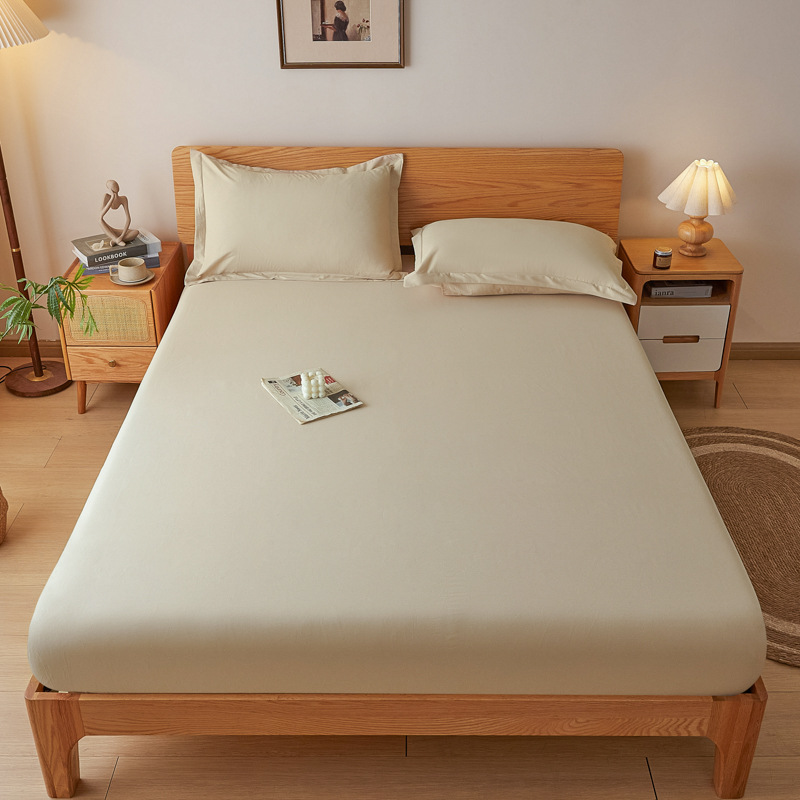 Sombrilla de cama funda de colchón de algodón de una sola pieza funda de cama de algodón fijo antideslizante funda protectora Simmons hotel al por mayor
