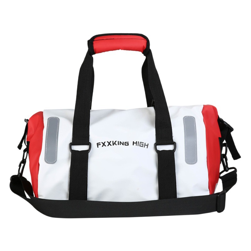 Los hombres y las mujeres de la misma separación húmeda y seca bolso deportivo marca de moda de gran capacidad impermeable bolsa de mensajero del hombro del recorrido