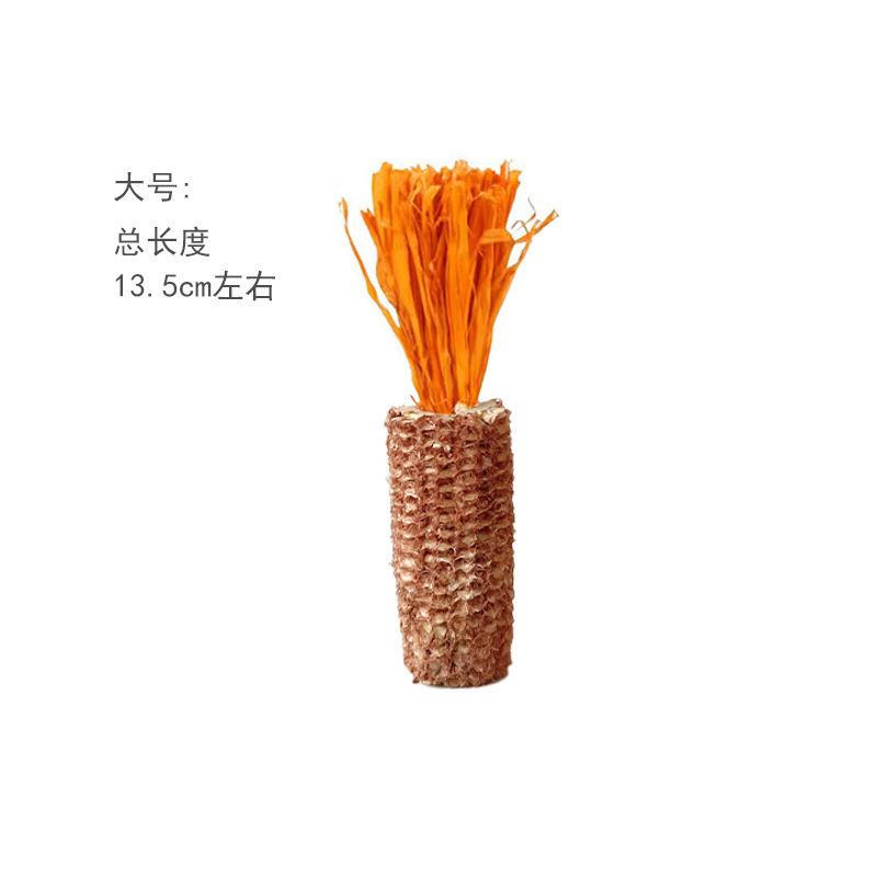 도매 및 소매 도매 및 소매 오렌지 대형 옥수수 속대 무 소스 제조업체 소스 제품