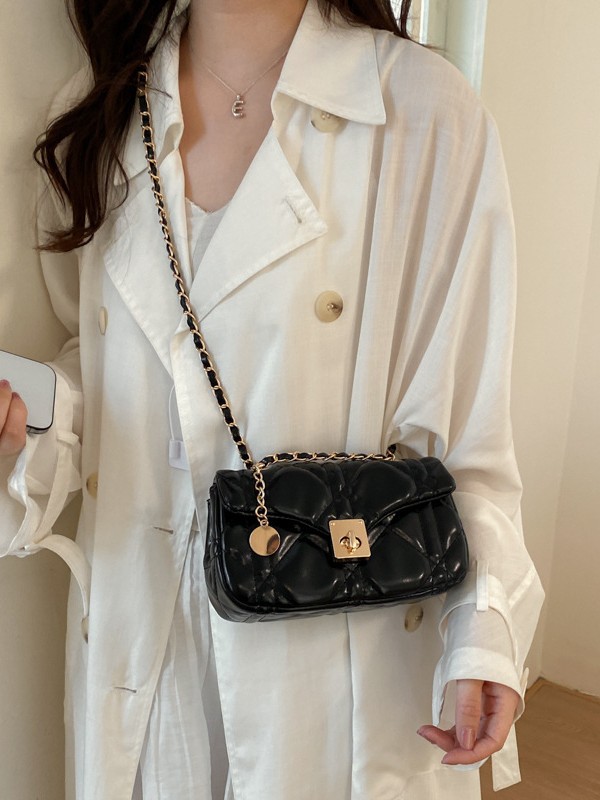 Bolso de cadena de alta sensación de diamante para mujeres 2026 nuevo estilo coreano nicho pequeño bolso de lujo pequeño bolso de estilo extranjero bolso de mochila image 5