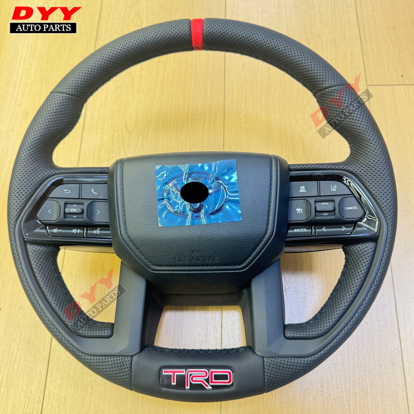 Suitable for 25 Models of Tacoma, 4Runner, and Other Leather-Trimmed Vehicles, Steering Wheel Assembly for Old-To-New Steering Wheel Conversion