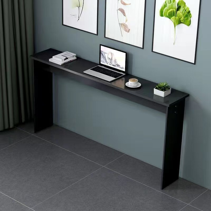 Rectangular bedside desk for home use, simple design, suitable for bedrooms, wall-mounted, easy-to-assemble long table, ultra-narrow computer desk for bedrooms Rectangular bedside desk for home use, simple design, suitable for bedrooms, wall-mounted, easy-to-assemble long table, ultra-narrow computer desk for bedrooms