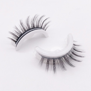 Adhesive Eyelashes Natural Multi-pair Reversible Glue-free Adhesive False Eyelashes Reusable False Eyelashes