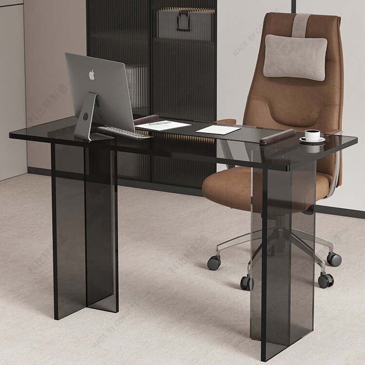 Simple Solid Wood Office Desk Home Suspension Writing Table Negotiation Meeting Long Table Simple Desk Desktop Computer Desk