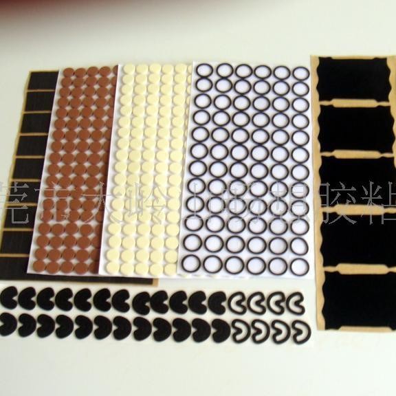 黑色白色单面背胶EVA脚垫自粘EVA脚垫EVA海棉垫圈厂家