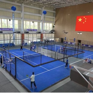 Panoramic Padel Tennis Court Padel Court Can Be Provided for Outdoor Use Across Borders