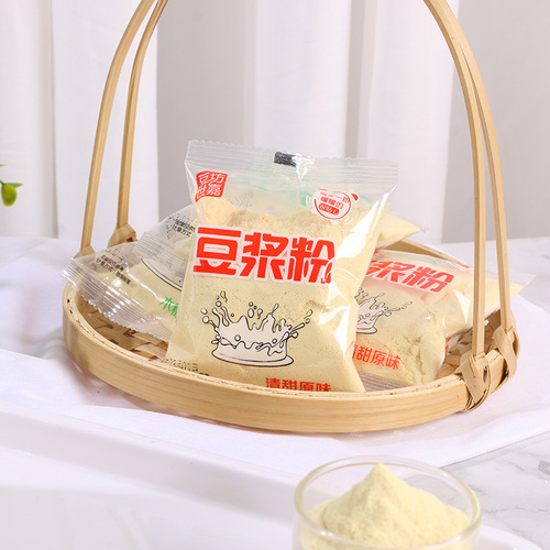 Soy milk powder independent small package soy milk powder family xylitol sweet original breakfast drink soy powder wholesale