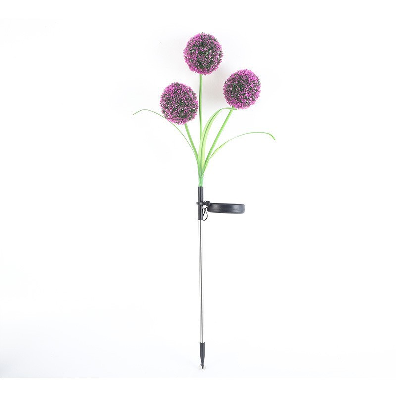 lámpara solar de imitación de wisteria lámpara de suelo impermeable al aire libre lámpara de césped lámpara de jardín lámpara de decoración de jardín súper brillante