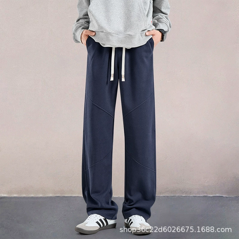 Демисезонные мужские повседневные брюки, для подростков, oversize