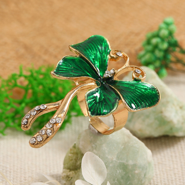 Retro ethnic fashionable creative adjustable elegant trend ring